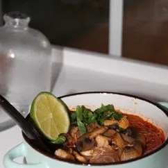 Том ям с курицей без заморочек (упрощённый рецепт) 