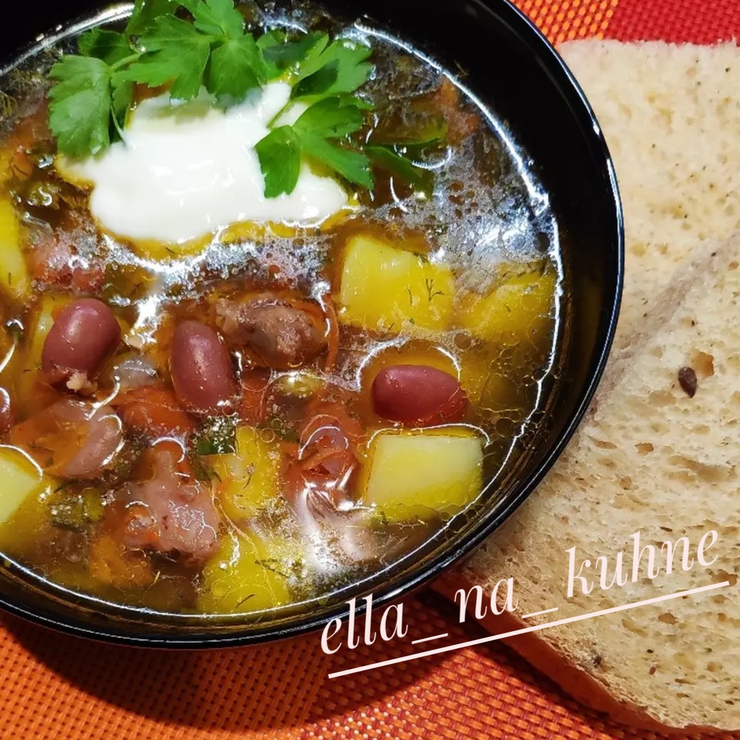 Суп из тушенки со свежей капустой и зеленым горошком, рецепт с фото и видео — slep-kostroma.ru