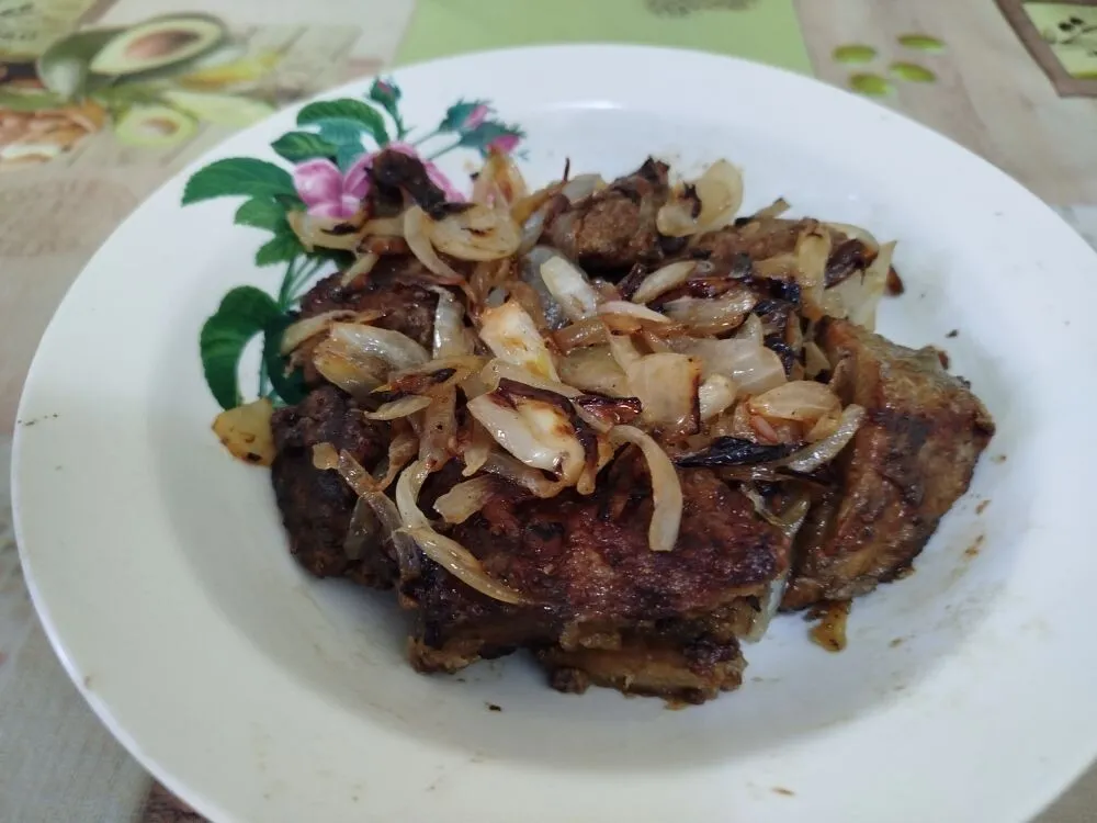 Говяжья печень