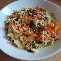 Овощной салат с морковью по-корейски