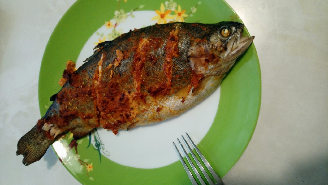 Запечённая радужная форель