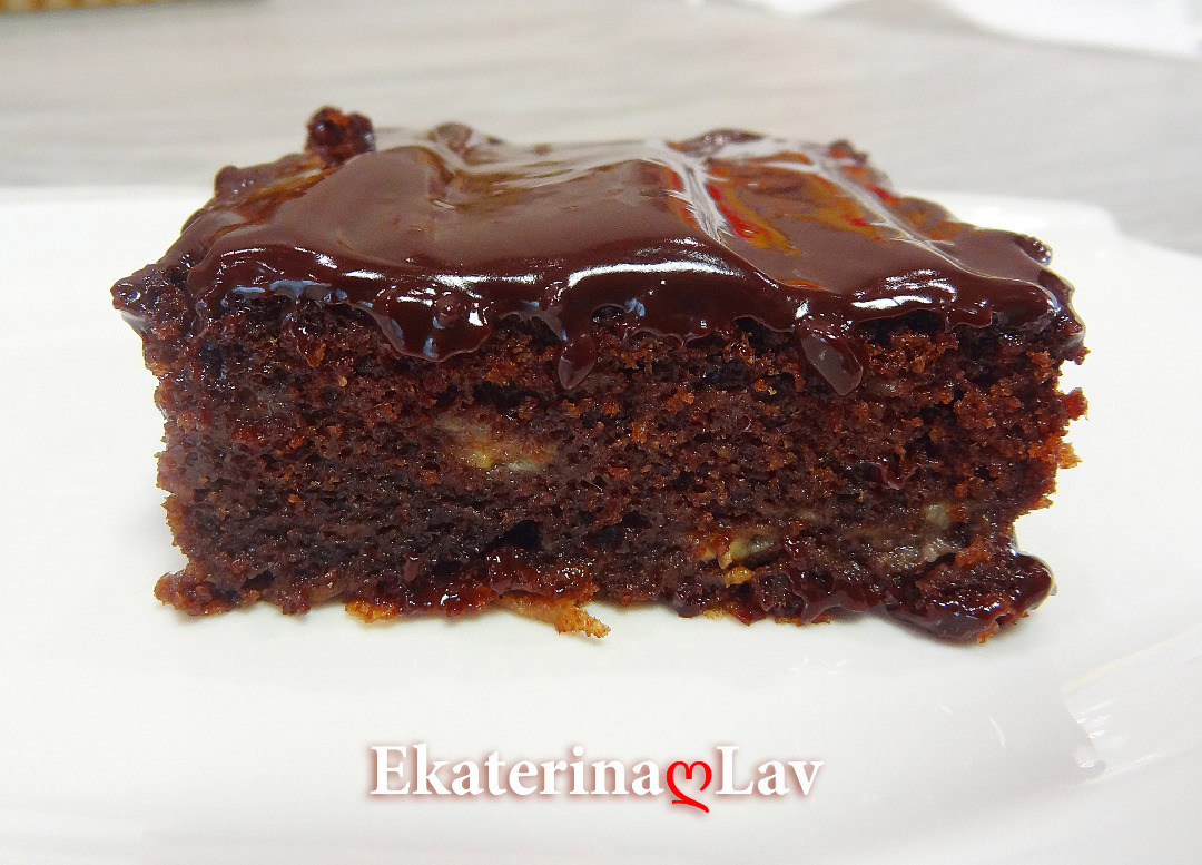 Вкуснейший Брауни с бананом