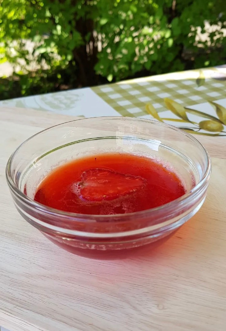 Клубничное желе. Кусочек лета на Новогоднем столе