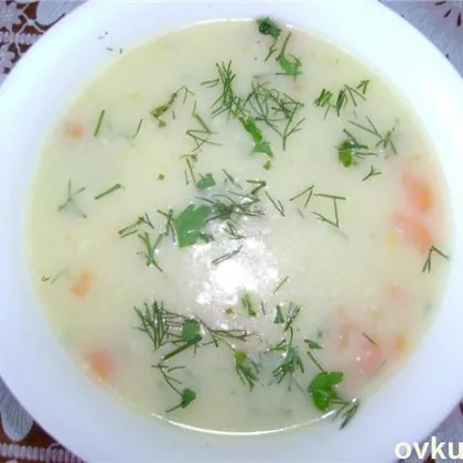Литовский картофельный суп-пюре