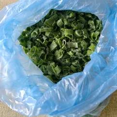 Замороженный зелёный лук