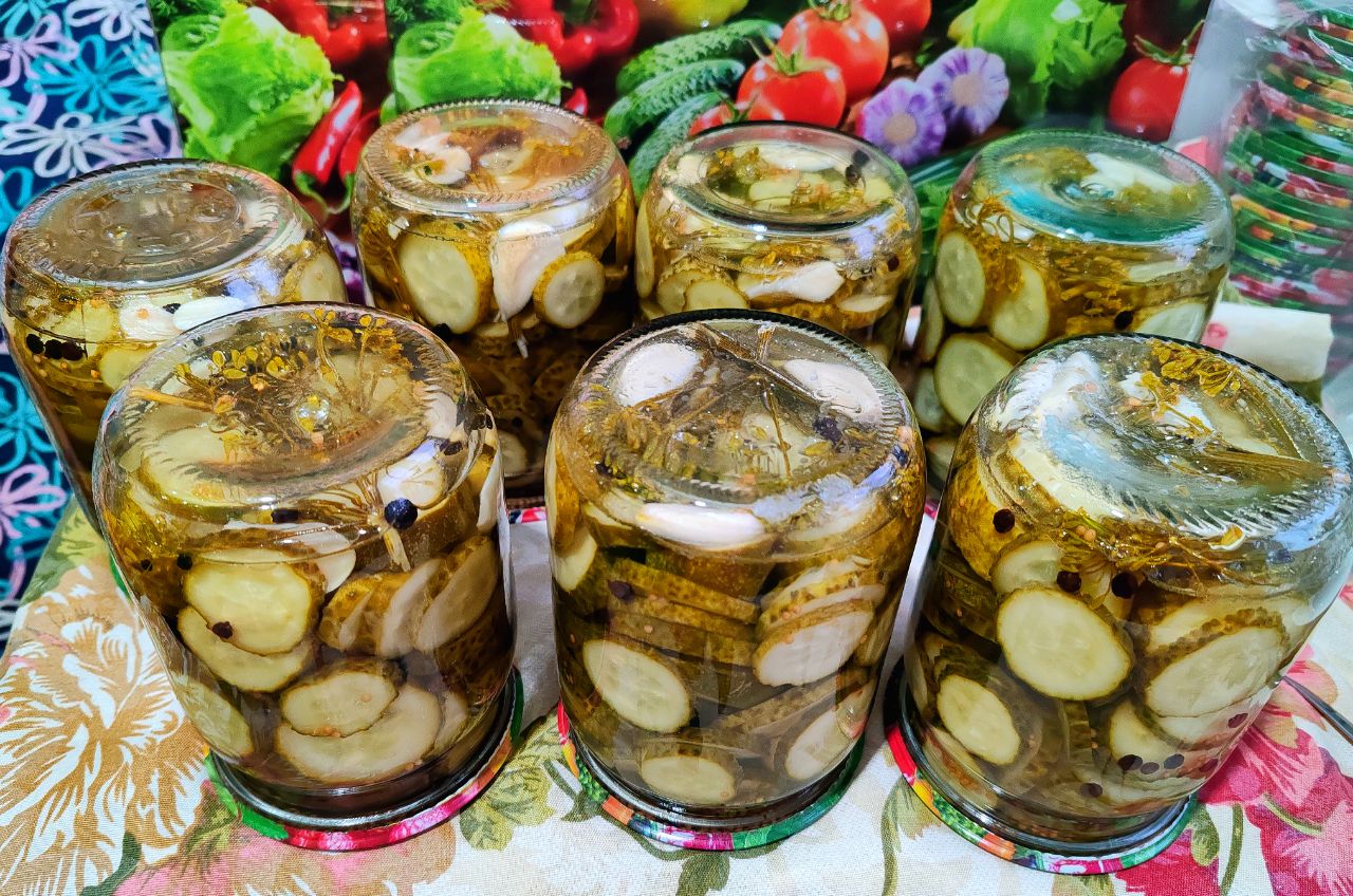 Огурцы "Монетки"