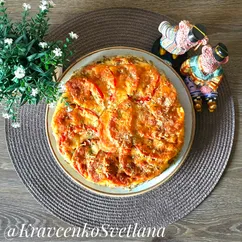 Мясная запеканка 