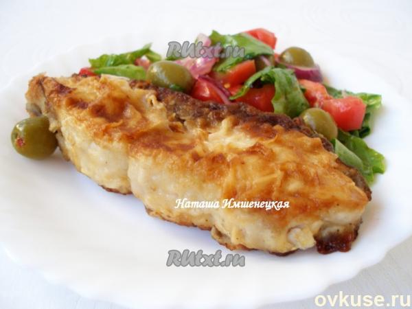 Очень вкусный жареный толстолобик