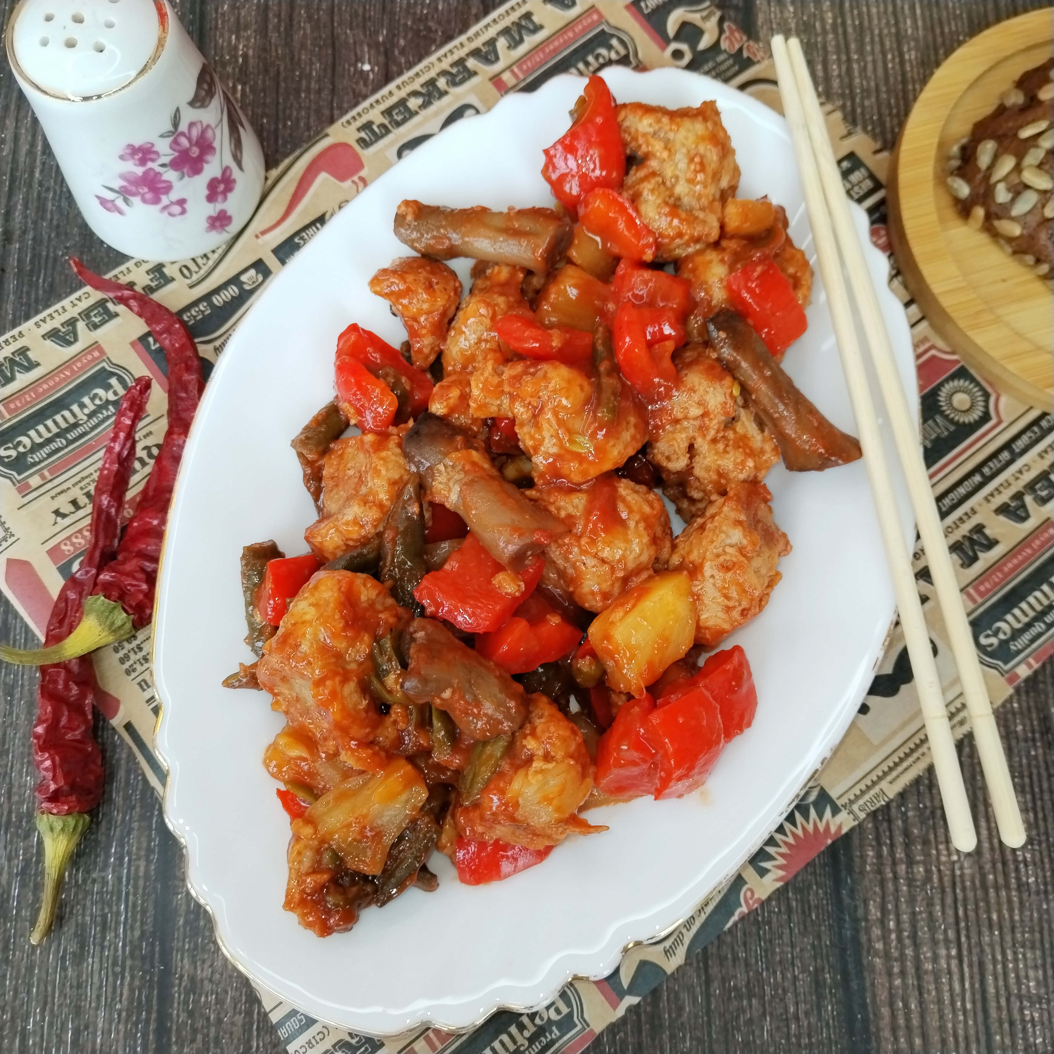 Соевое мясо