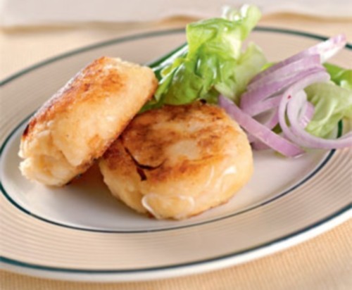 Котлеты картофельно-яблочные