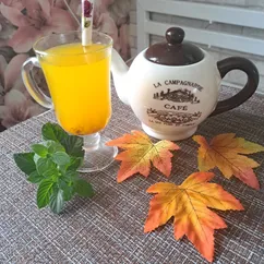 Мятный чай с апельсином