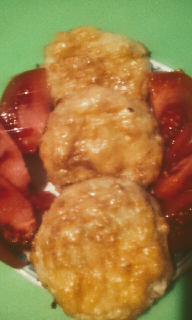 Стожки из куриного фарша под шубой #непп