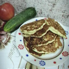 Котлеты из свежих кабачков, творога и куриного фарша👩‍🍳🤤