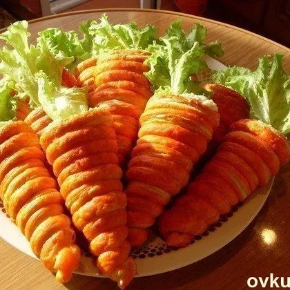 Салат в морковках