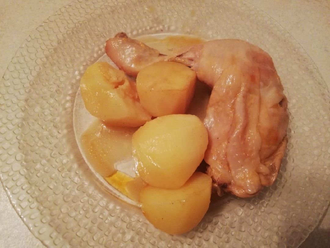 Окорочка с картофелем