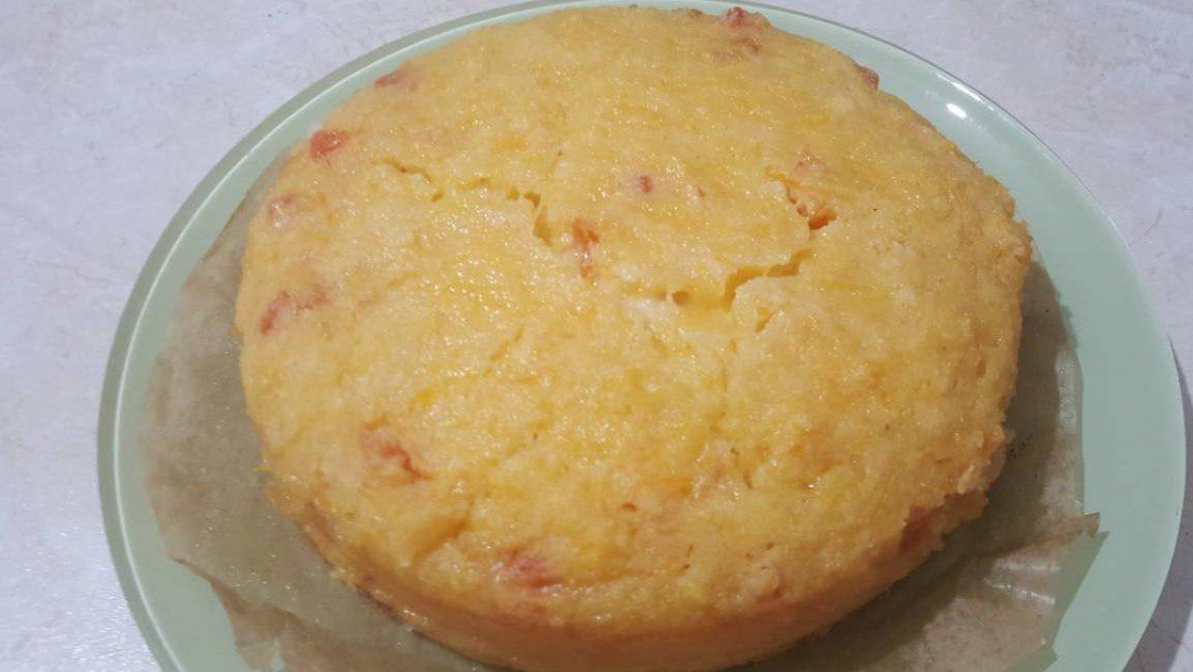 Тыквенный манник с курагой