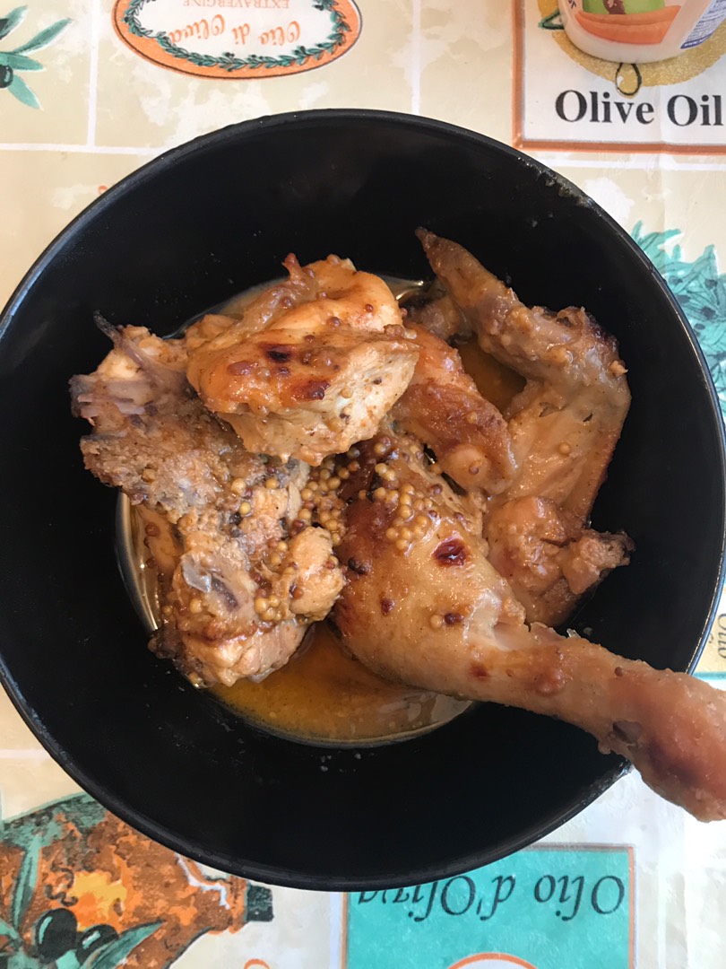 Маринад для курицы с медом и горчицей
