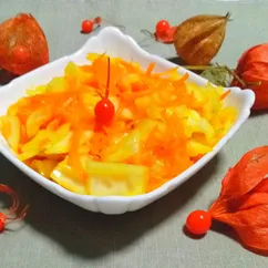 🧡Салат из капусты с морковью по - корейски