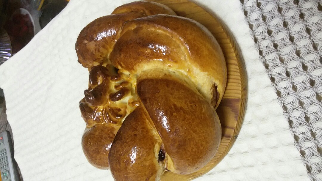Каравай с начинкой
