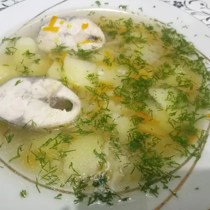 Суп со скумбрией и булгуром