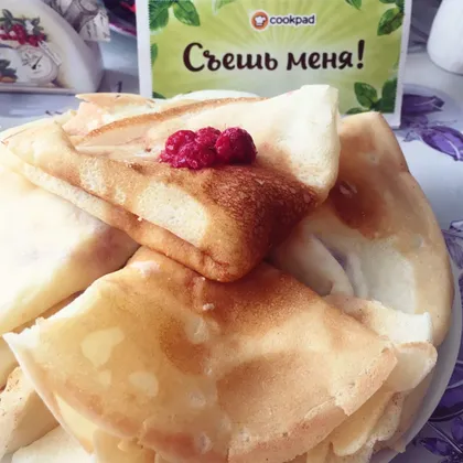 Блинчики с творогом🥞😋😍