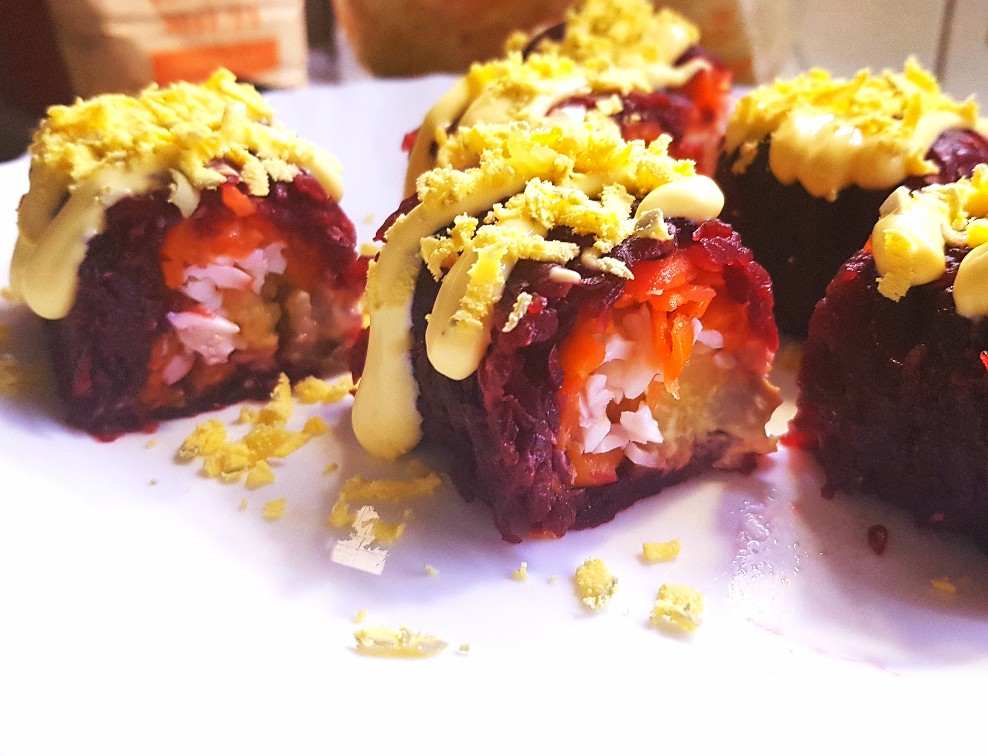 Ролл по-русски "Шуба"🍣🥢🐟