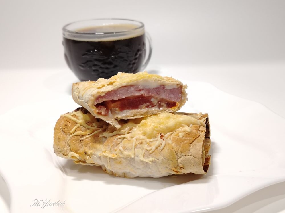 Утренний завтрак из лаваша