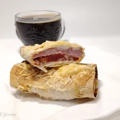 Утренний завтрак из лаваша