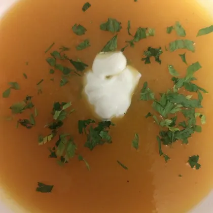 Тыквенный суп-пюре диетический (В мультиварке)