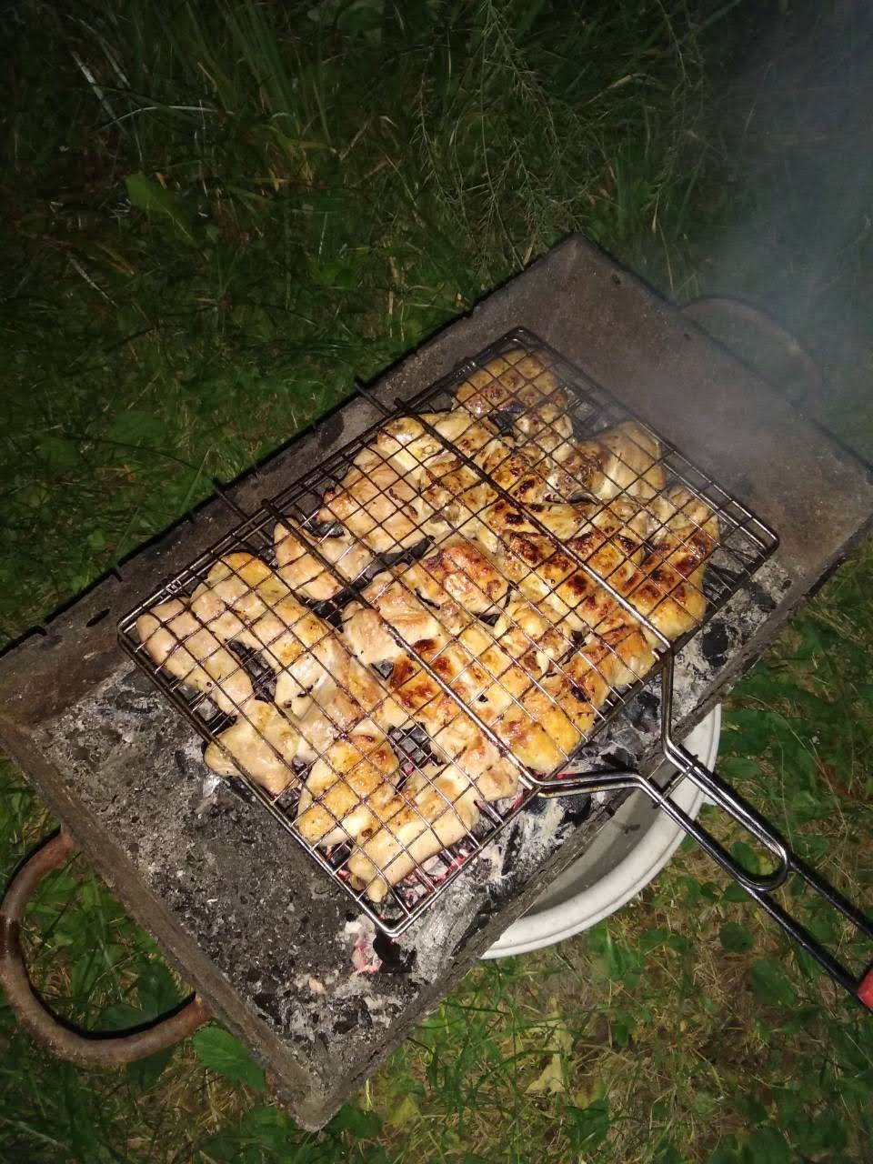 Люля-кебаб из курицы на мангале — рецепт с фото пошагово
