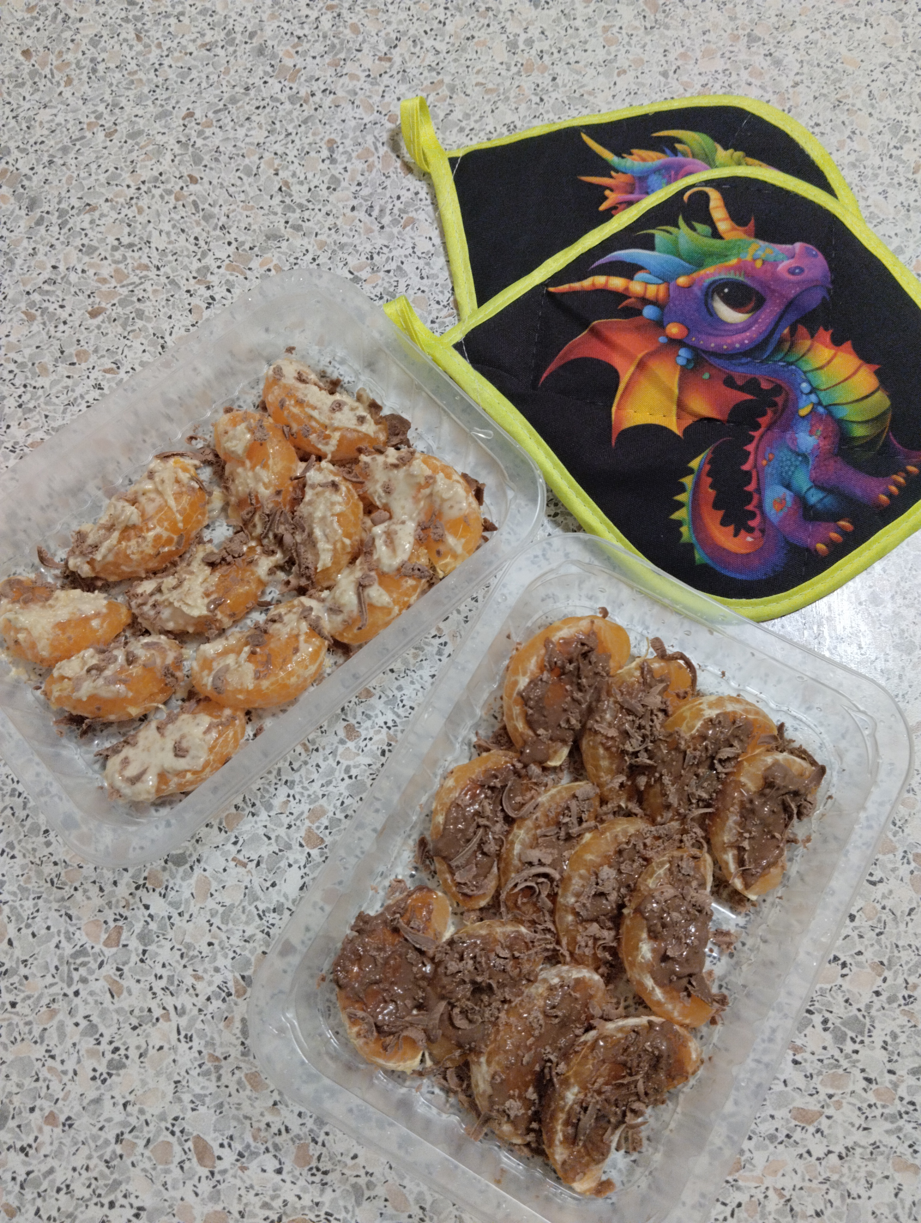 Мандарины в шоколаде