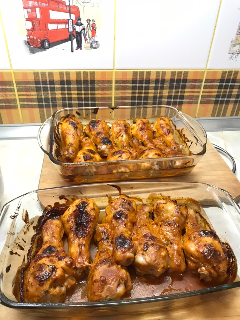 Курочка с чесночком 🤤