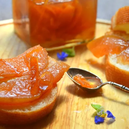 Грушевое варенье с апельсиновыми цукатами
