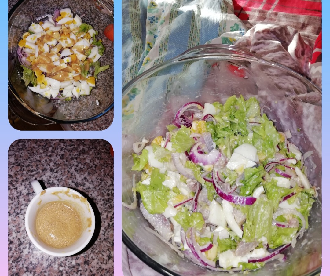 Салат "экспромт" или "селедочный цезарь"