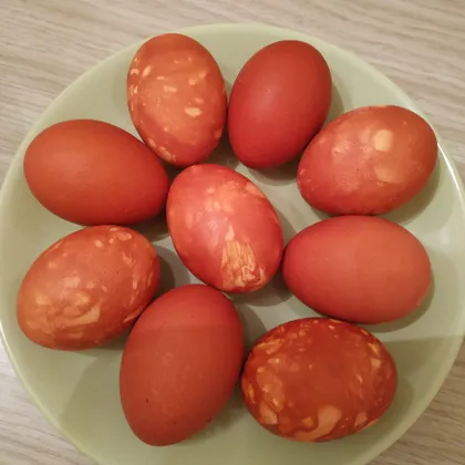Яйца крашенки