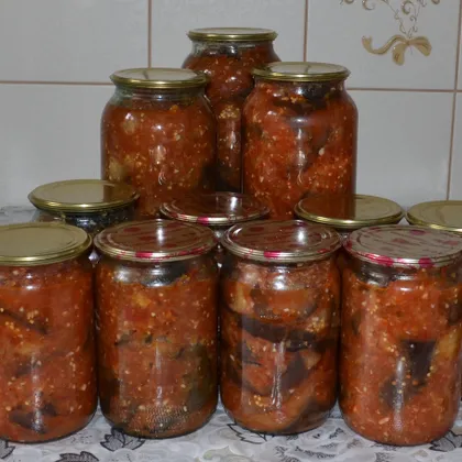 Баклажаны в аджике