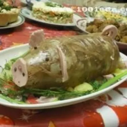 Свинка к праздничному столу