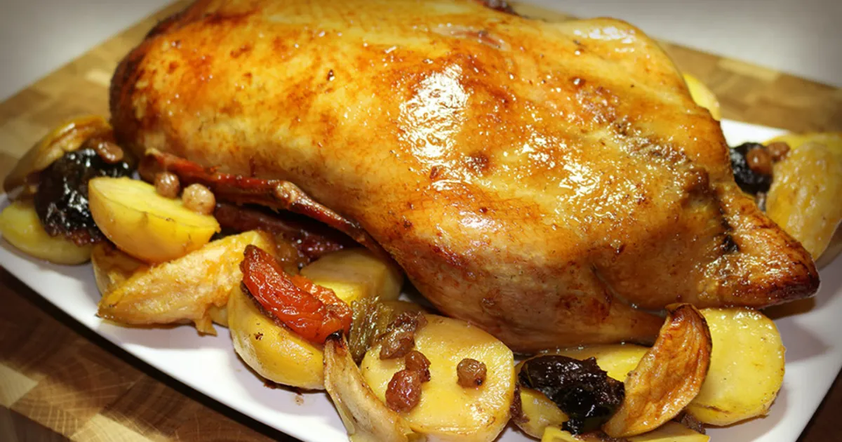 Запеченное мясо утки и курицы – пошаговый рецепт приготовления с фото