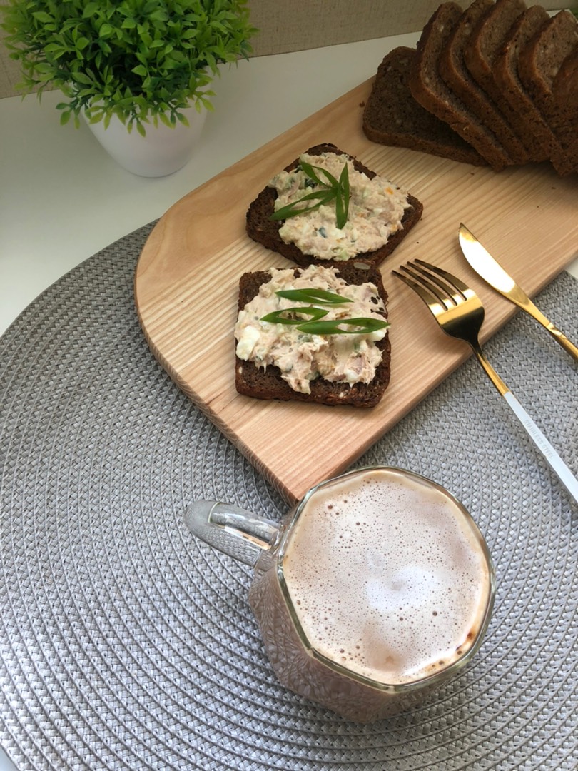 Салат с тунцом (намазка)