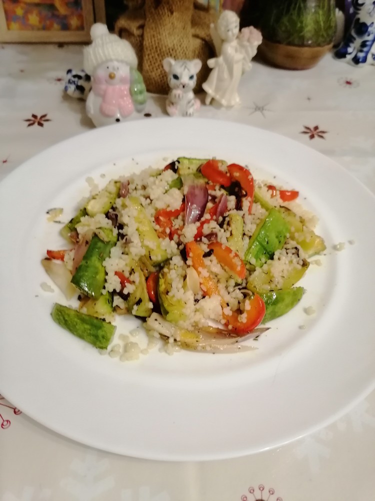 Кускус с овощами 🍀