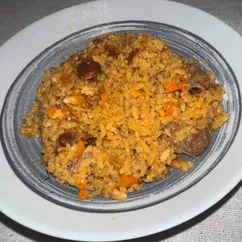 Плов с говядиной в мультиварке