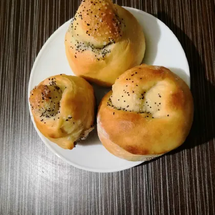 Булочки с маком