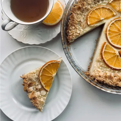 Апельсиновый пирог с рикоттой