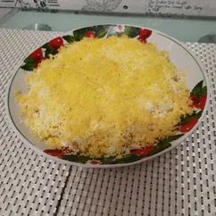 Салат курица с ананасами