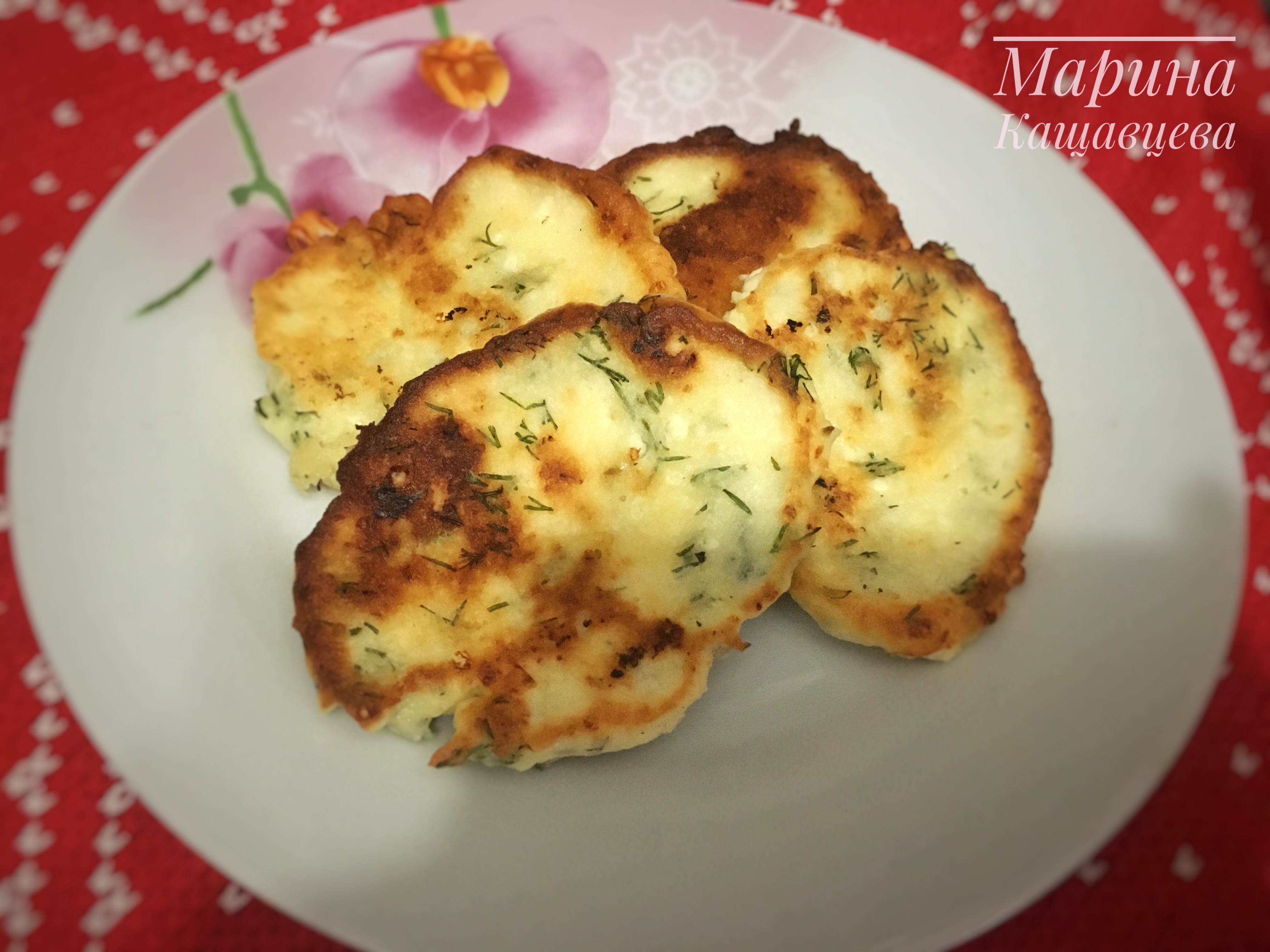 Творожные пп оладьи 