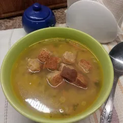 Постная чечевичная похлёбка 