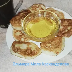 Творожные оладьи