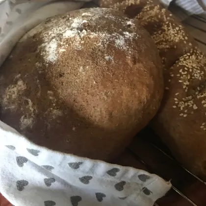 Домашний деревенский хлеб по-итальянски