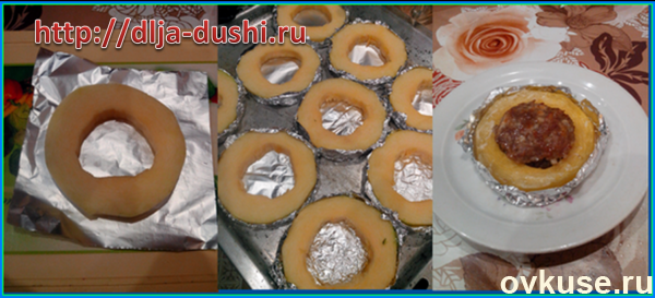 Кабачки фаршированные фаршем-Сочные