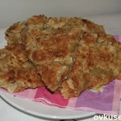 Мой любимый пирог с ревенем и яблоками